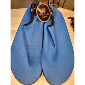 2 pairs Sole Del Sol Men's Water Shoes Size 11. 1 Blue, 1 Black. NIB